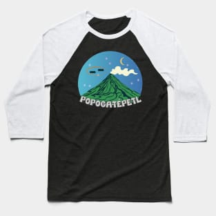 UFO sighting UAP Popocatepetl volcano Baseball T-Shirt